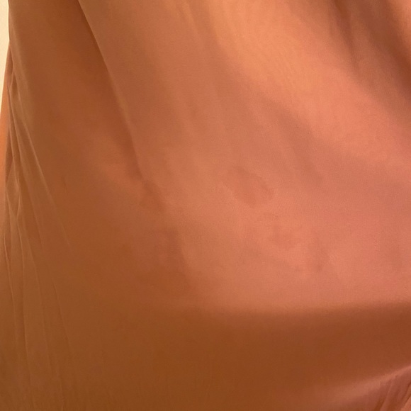 Azazie Bridesmaid Dress Champagne Rose Everlee - Picture 4 of 7